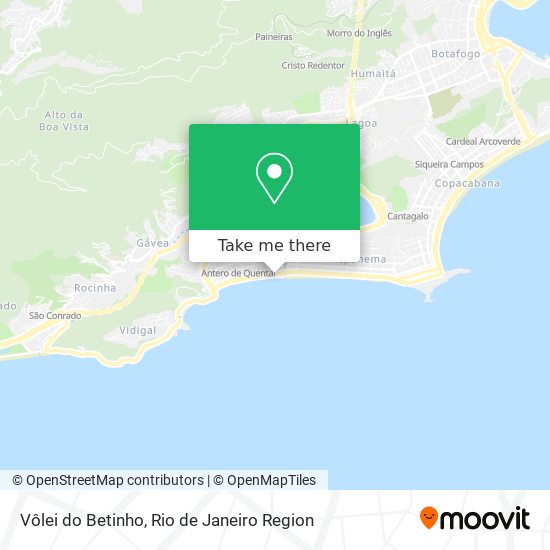 Mapa Vôlei do Betinho