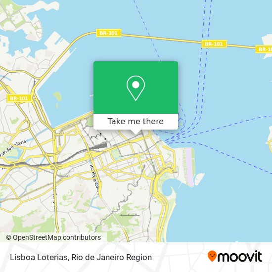 Mapa Lisboa Loterias