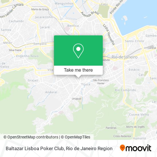 Baltazar Lisboa Poker Club map