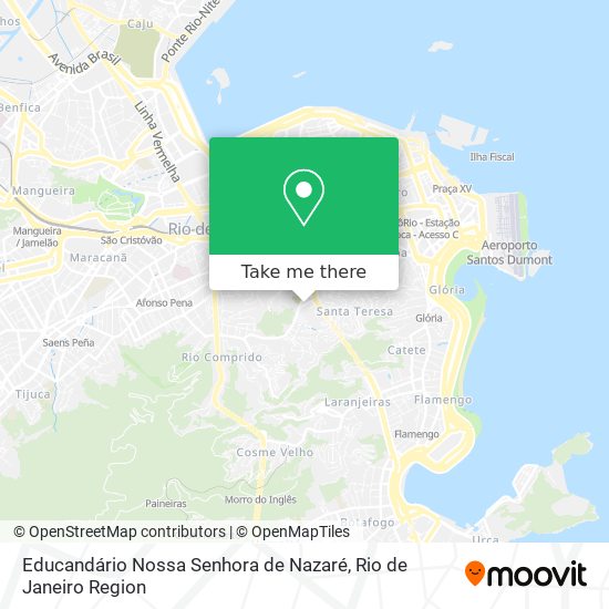 Educandário Nossa Senhora de Nazaré map