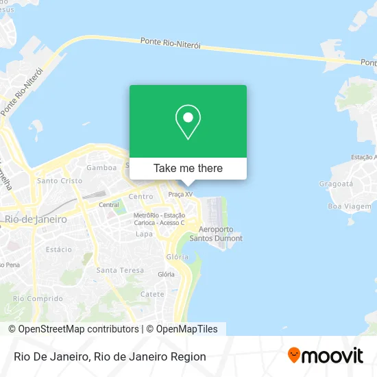 Rio De Janeiro map
