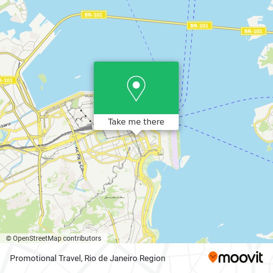 Promotional Travel map