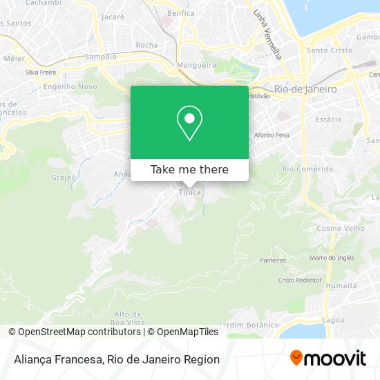 Aliança Francesa map