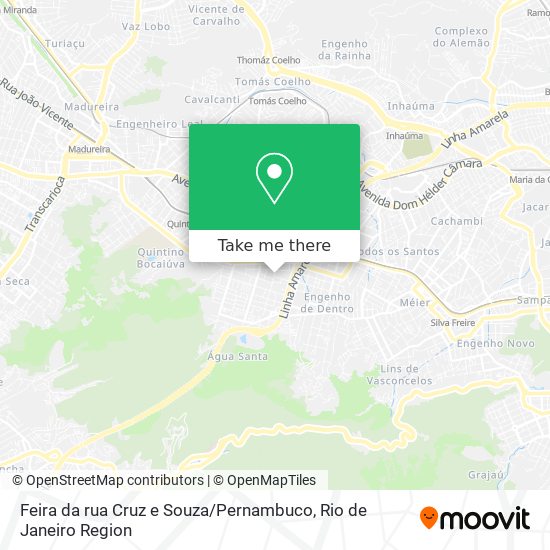 Feira da rua Cruz e Souza / Pernambuco map