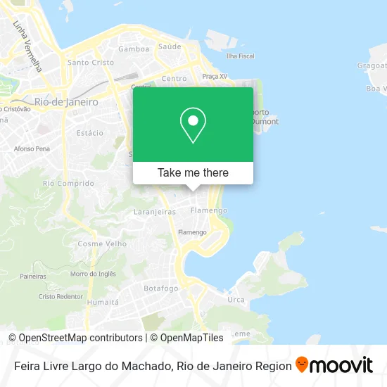 Feira Livre Largo do Machado map