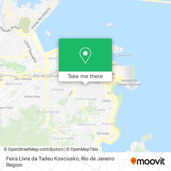 Feira Livre da Tadeu Kosciusko map