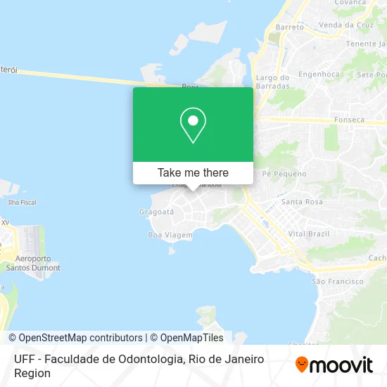 UFF - Faculdade de Odontologia map