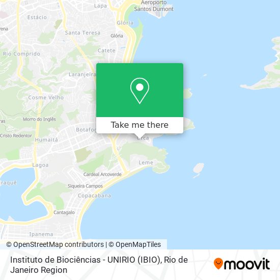Instituto de Biociências - UNIRIO (IBIO) map