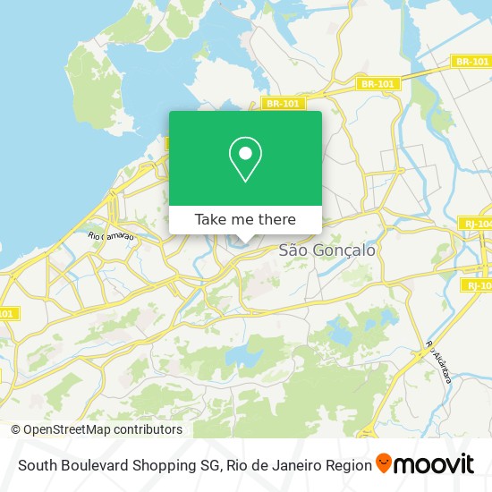 South Boulevard Shopping SG map