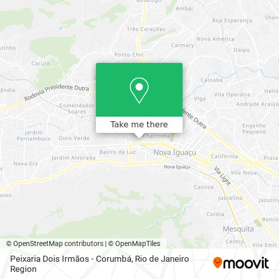 Peixaria Dois Irmãos - Corumbá map