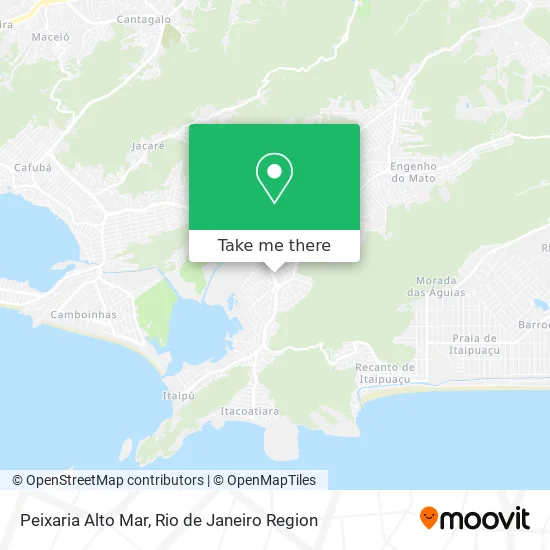 Peixaria Alto Mar map