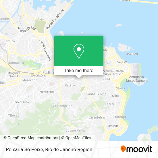 Peixaria Só Peixe map