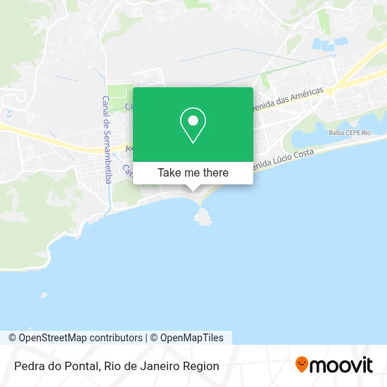 Pedra do Pontal map