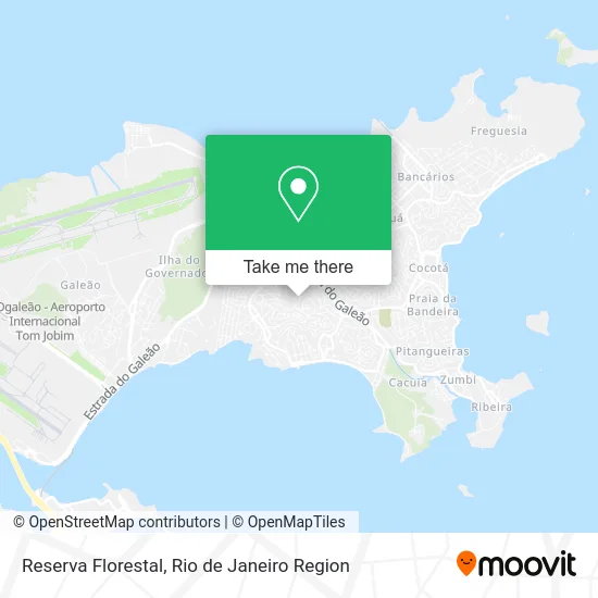 Reserva Florestal map