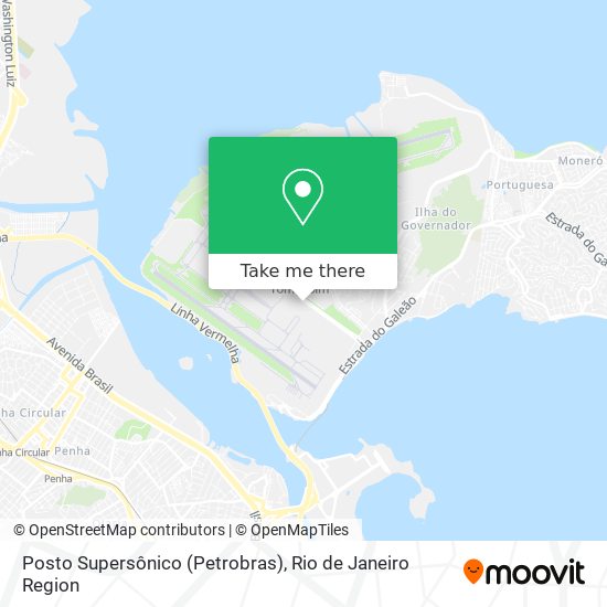 Posto Supersônico (Petrobras) map