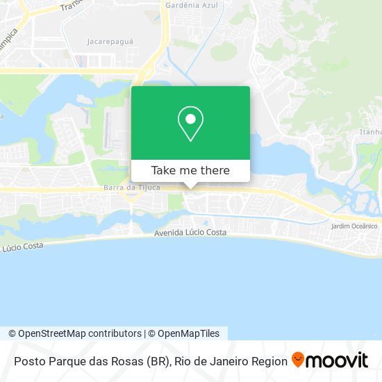 Posto Parque das Rosas (BR) map