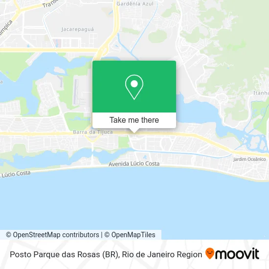 Posto Parque das Rosas (BR) map