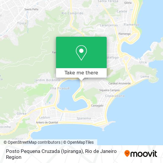 Posto Pequena Cruzada (Ipiranga) map