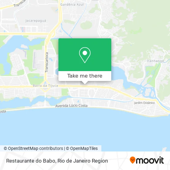 Restaurante do Babo map