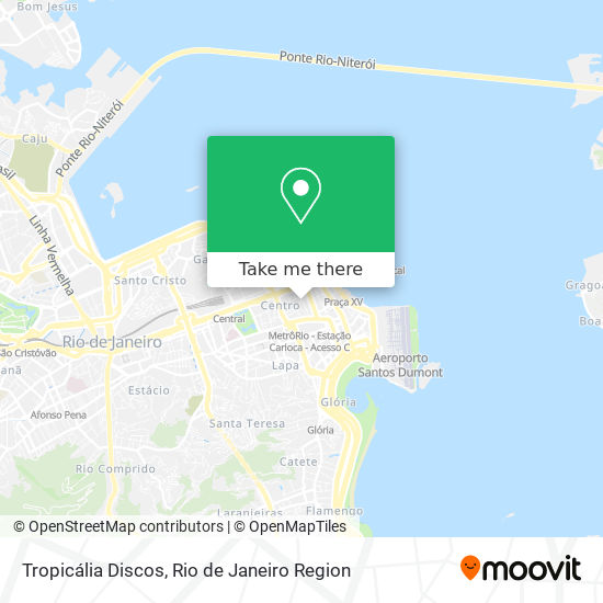 Mapa Tropicália Discos