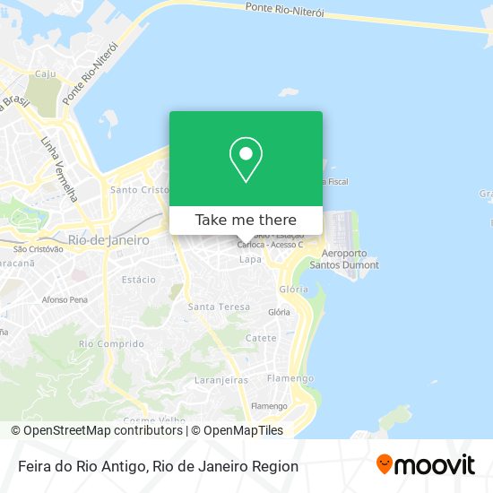 Mapa Feira do Rio Antigo