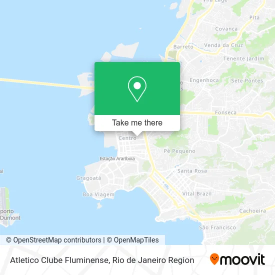 Atletico Clube Fluminense map