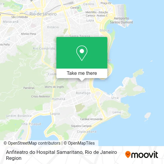 Anfiteatro do Hospital Samaritano map