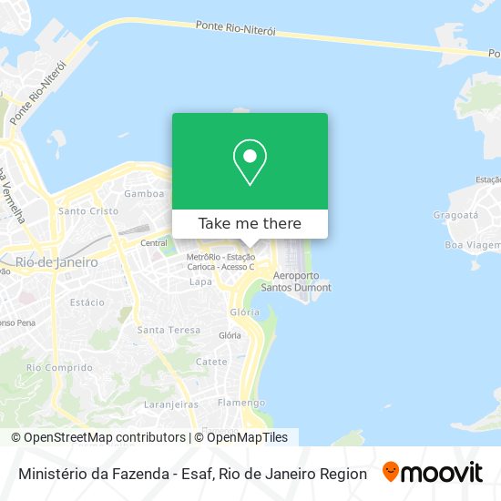 Ministério da Fazenda - Esaf map
