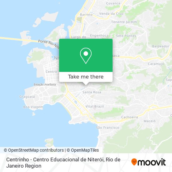 Centrinho - Centro Educacional de Niterói map