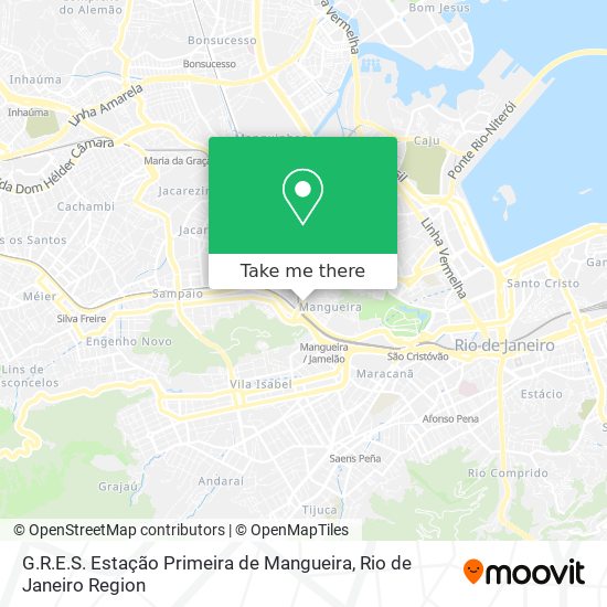 G.R.E.S. Estação Primeira de Mangueira map