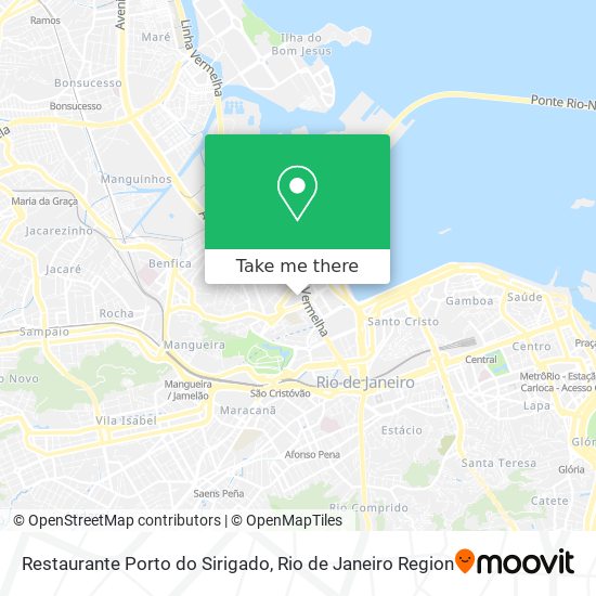 Restaurante Porto do Sirigado map