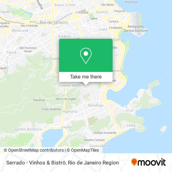 Serrado - Vinhos & Bistrô map