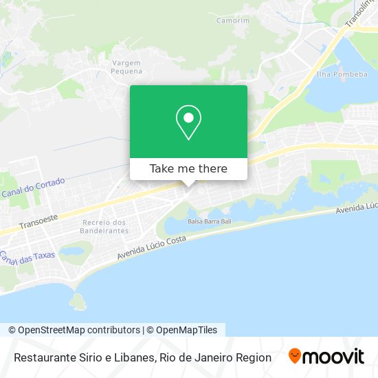Restaurante Sirio e Libanes map