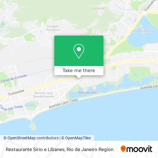 Restaurante Sirio e Libanes map