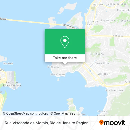 Rua Visconde de Morais map