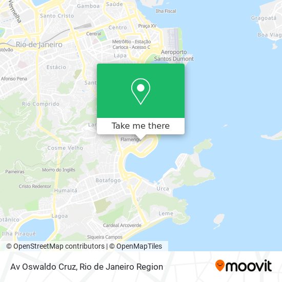 Av Oswaldo Cruz map