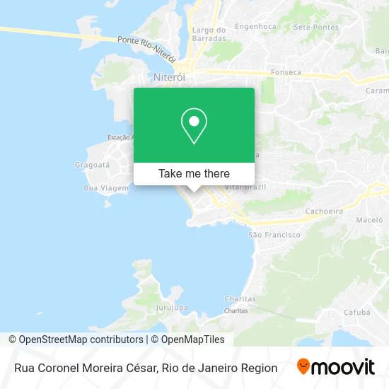 Rua Coronel Moreira César map