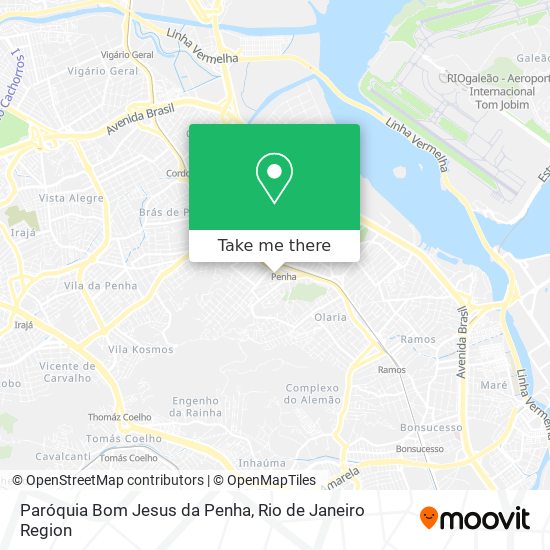 Paróquia Bom Jesus da Penha map