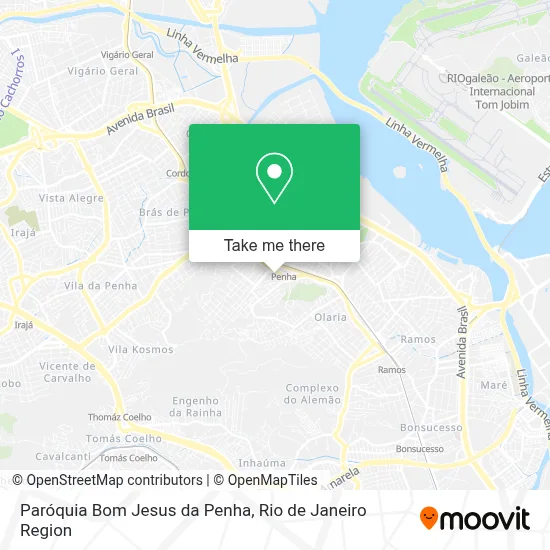 Paróquia Bom Jesus da Penha map