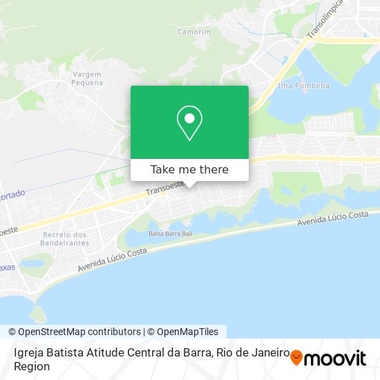 Igreja Batista Atitude Central da Barra map