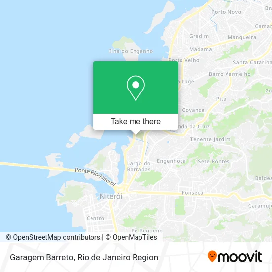 Garagem Barreto map