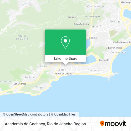 Academia da Cachaça map