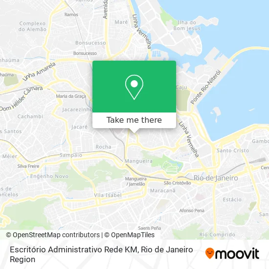 Escritório Administrativo Rede KM map