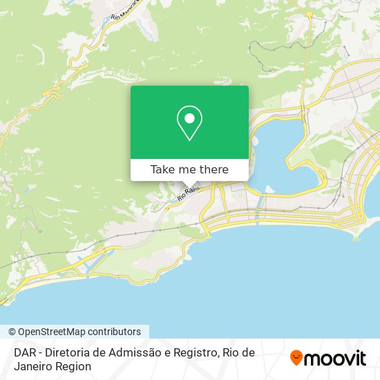 DAR - Diretoria de Admissão e Registro map