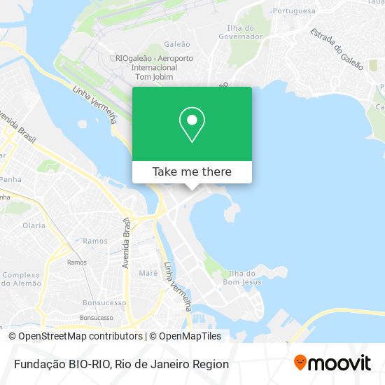 Fundação BIO-RIO map