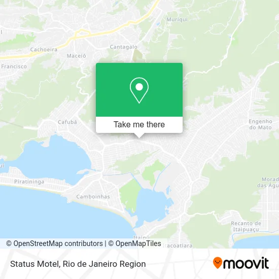Status Motel map