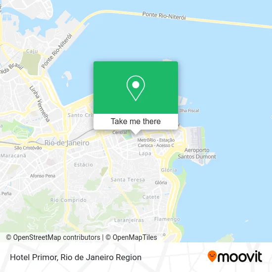 Hotel Primor map
