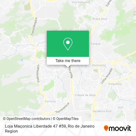 Loja Maçonica Liberdade 47 #59 map