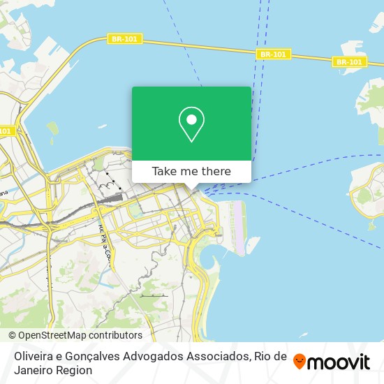 Mapa Oliveira e Gonçalves Advogados Associados