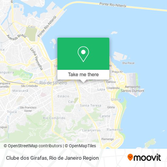 Clube dos Girafas map